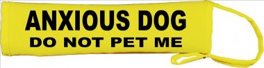Anxious Dog Do Not Pet Me Lead Cover / Slip